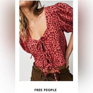 NWOT FREE PEOPLE SWEET SUN TOP SIZE SMALL